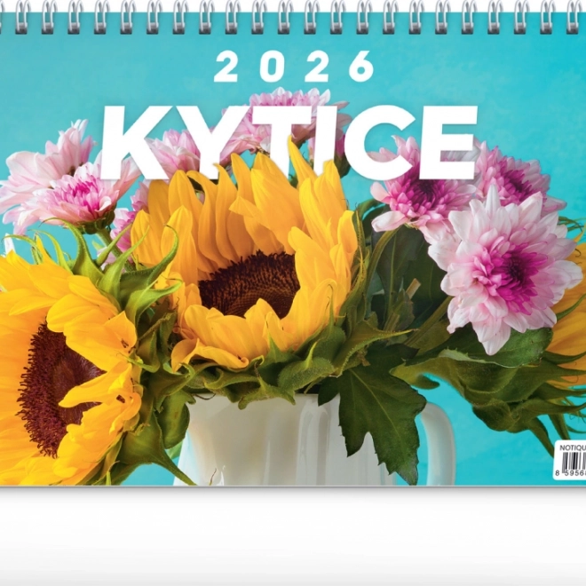 Asztali naptár Csokor 2026