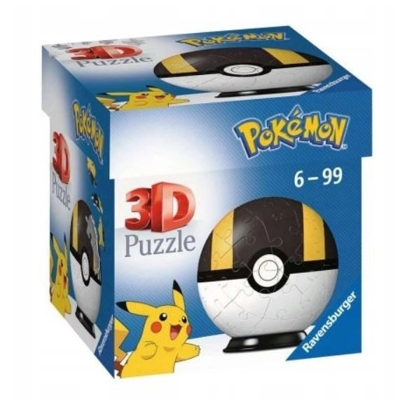 Pokemon fekete labda - 3D puzzle - Ravensburger