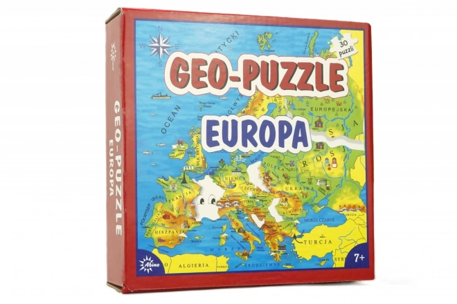 Európa geo puzzle