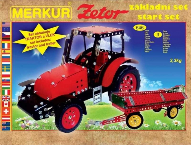 Merkur Zetor alap készlet