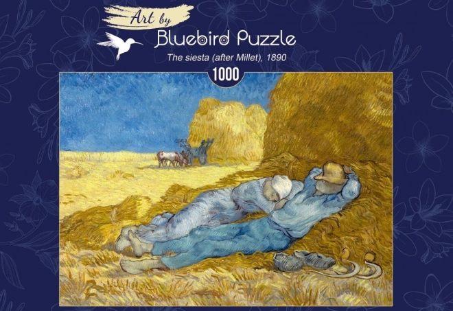 Bluebird Puzzle Siesta (Millet után, 1890), 1000 darabos kirakó