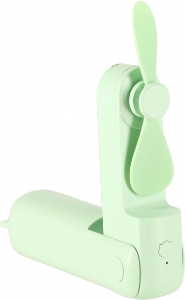 Mini hordozható USB ventilátor összecsukható zöld
