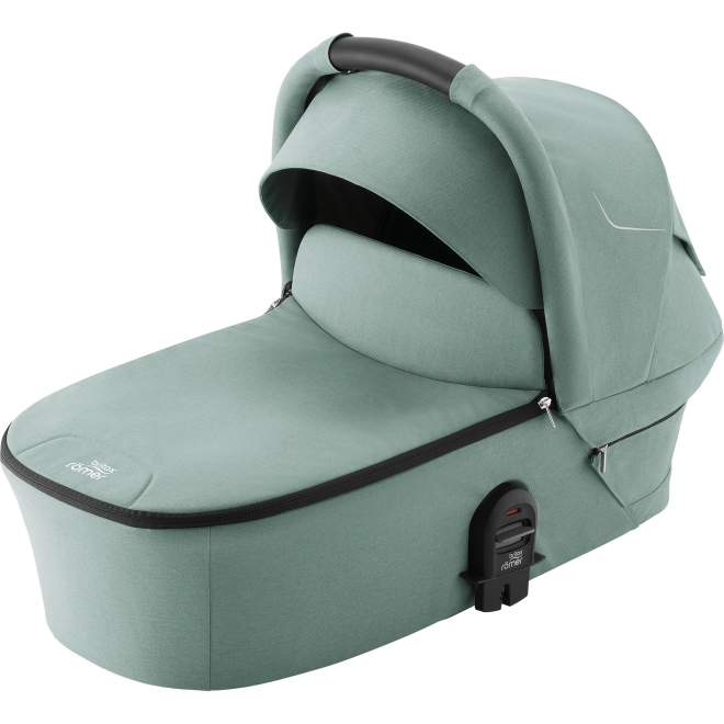 Gyermek babakocsi szett Smile 5Z + mózeskosár + autósülés Baby-Safe Pro Style, Jade Green