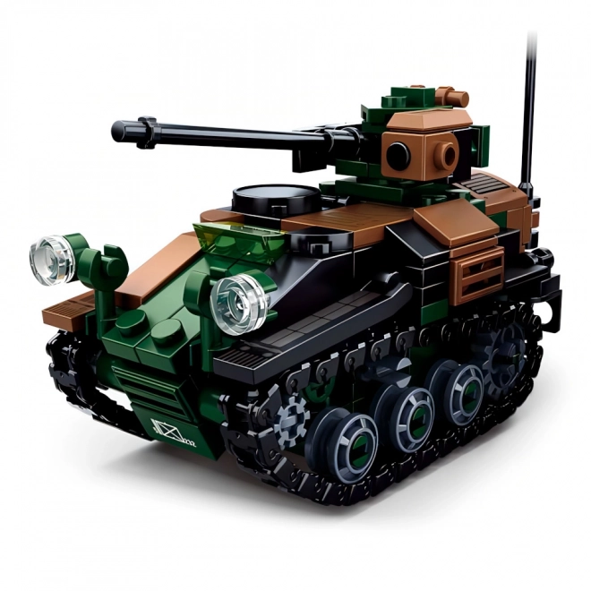 Sluban modellemez kis tank Wiesel AWC 2 az 1-ben