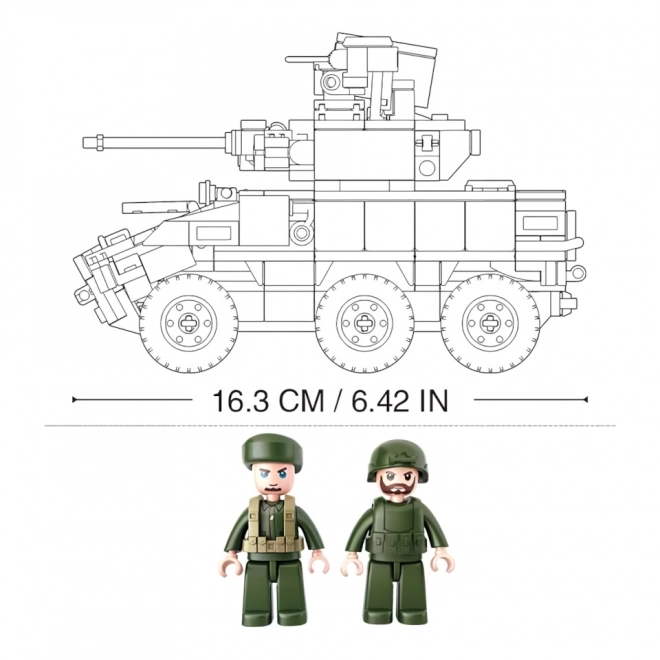 Obrńezett harcijármű 6x6 EBRC Jaguar