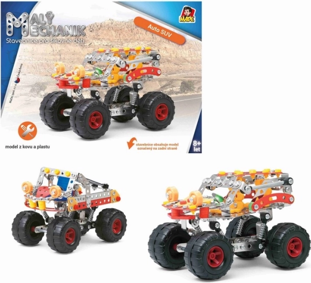 Kis Mechanikus SUV autó építőkészlet