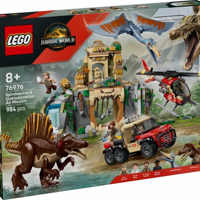 Jurassic World: Légimisszió Kecalkoatl és Spinosauriusszal