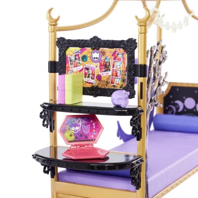 Monster High baba hálószoba szett Clawdeen Wolf + kiegészítők