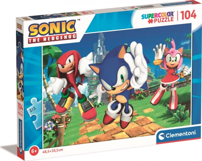 Clementoni Sonic 104 darabos puzzle