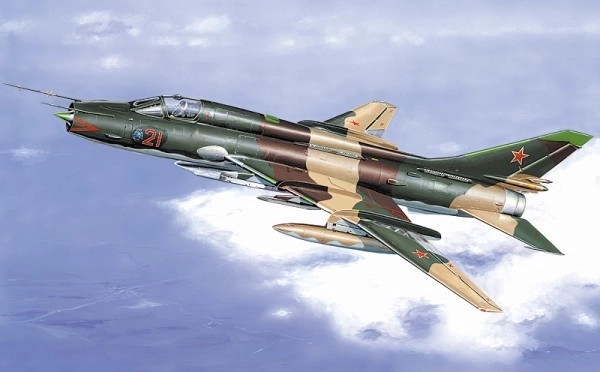 Suchoj Su-17/22 M3 műanyag repülőgép modell