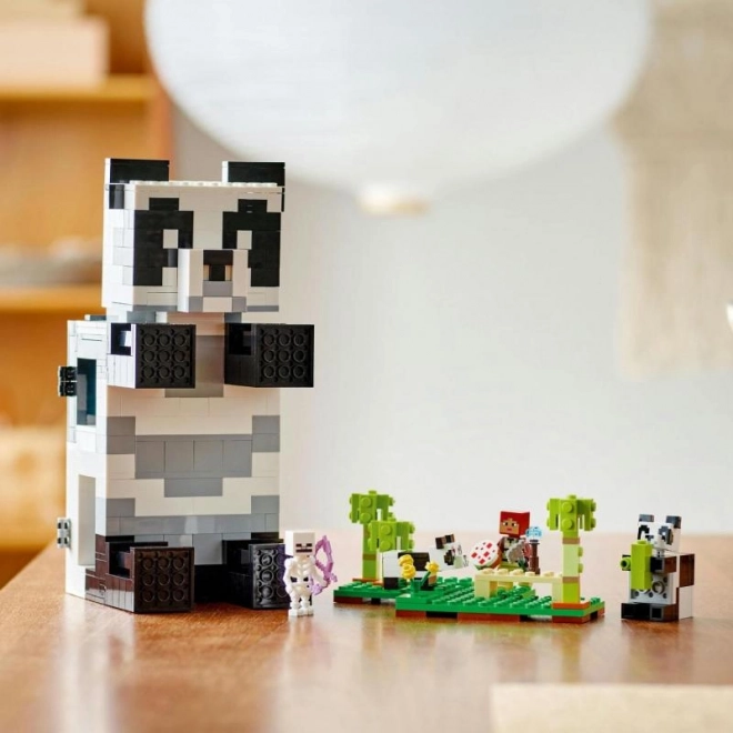 Lego Minecraft panda rezervátum