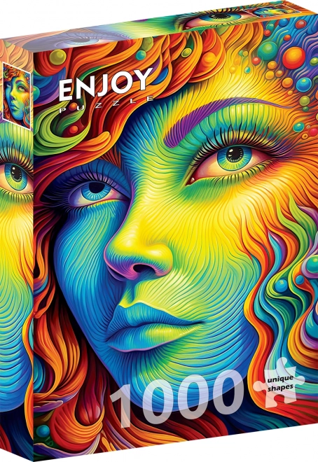 Enjoy Festett Hölgy Puzzle 1000 Darabos