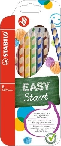 Stabilo EasyStart színes ceruza készlet jobbkezeseknek