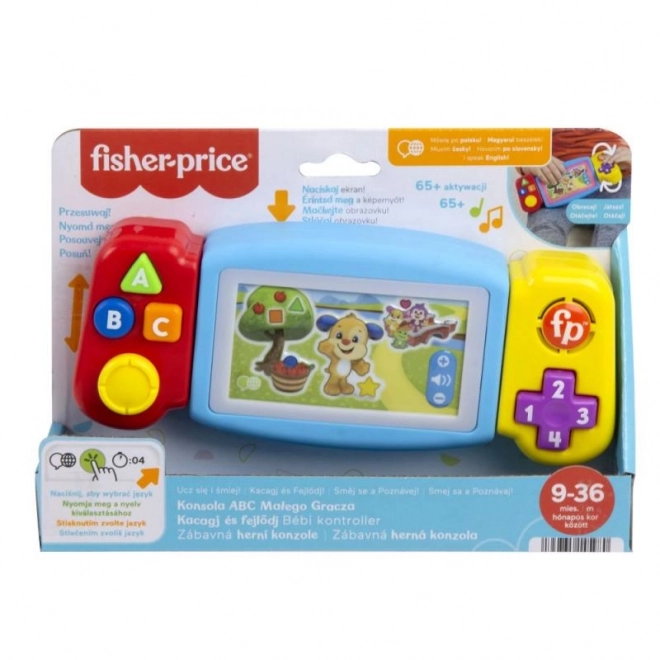 Fisher-price vidám játék konzol