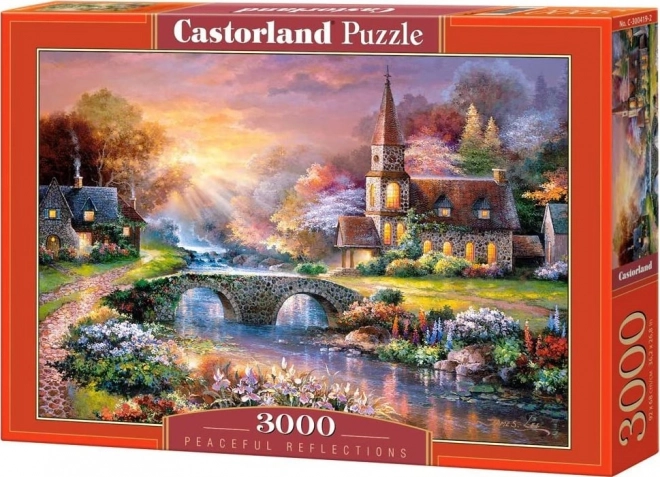 Castorland puzzle nyugodt visszatükröződés