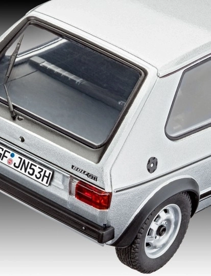 Volkswagen Golf 1 GTI műanyag autómodell