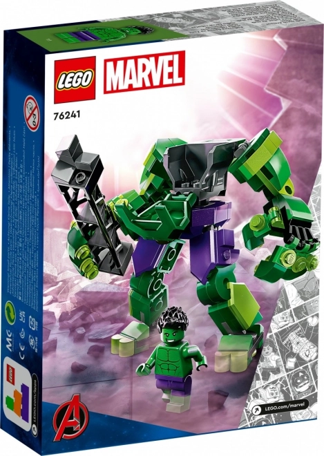 lego marvel mechanikus páncélzat Hulk