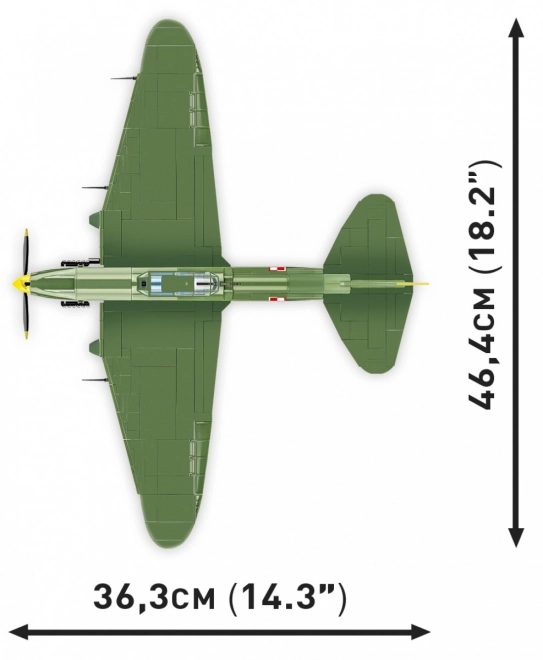 II. világháborús IL-2M3 Šturmovik 1:32 makett