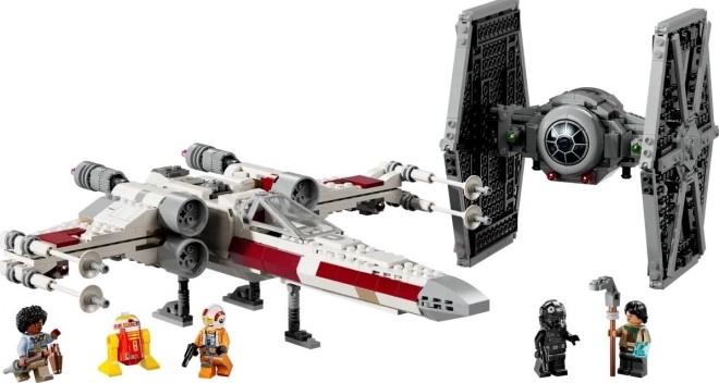 star wars kombinált TIE és X-szárny lego készlet