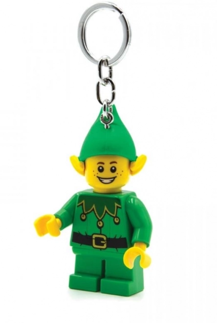 Kulcstartó LED lámpával LEGO Elf