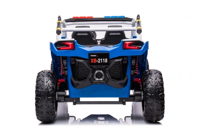Gyermek rendőrségi akkumulátoros jármű 4x4 Buggy XB-2118