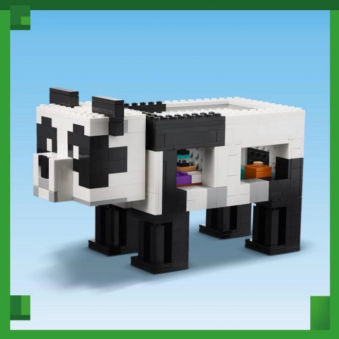 Lego Minecraft panda rezervátum