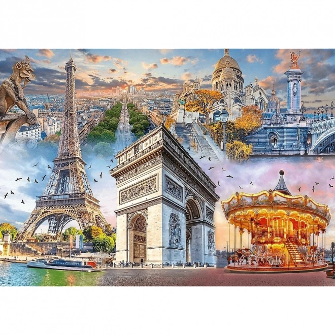 Puzzle 2000 darabos - Hétvége Párizsban