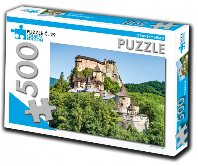 Turista Kiadás Puzzle Oravský Vár 500 Darab