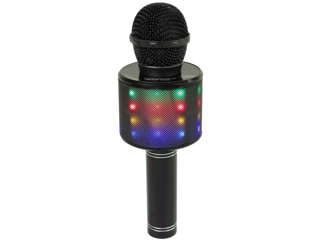 Vezeték nélküli USB karaoke mikrofon fekete