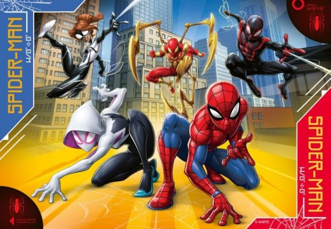 Ravensburger spiderman puzzle 35 darabos