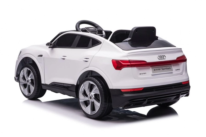 Audi E-Tron Akkumulátoros autó fehér QLS-6688