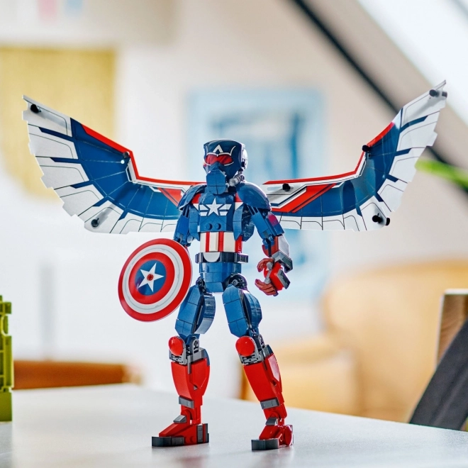 Új Amerika Kapitány LEGO Marvel figura