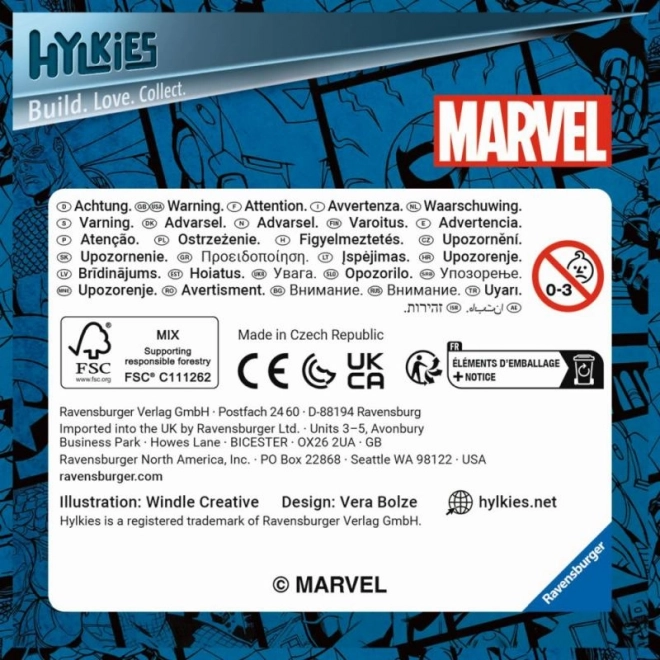 Marvel: Vasember 3D puzzle figura