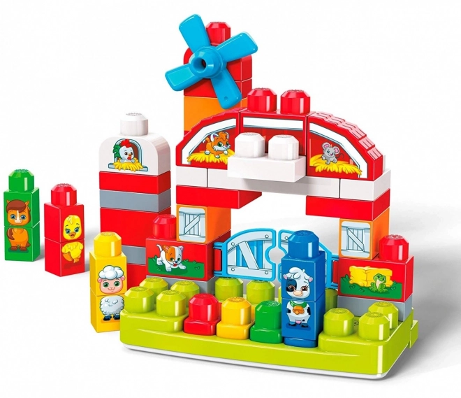 Mega Bloks zenélő farm készlet