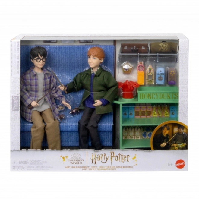 Mattel Harry Potter és Ron bábu készlet a Roxfort Expresszen