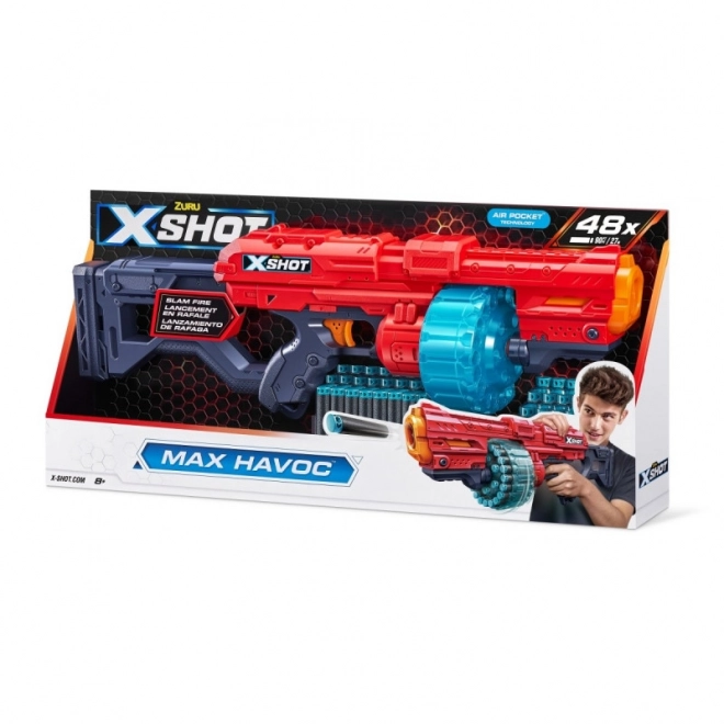 X-Shot Excel Max Havoc kilövő 48 nyíllal