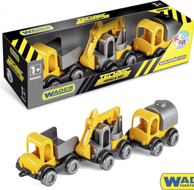 Wader Kid Cars építőjárművek