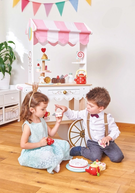 Le Toy Van Luxus Teás Kocsi