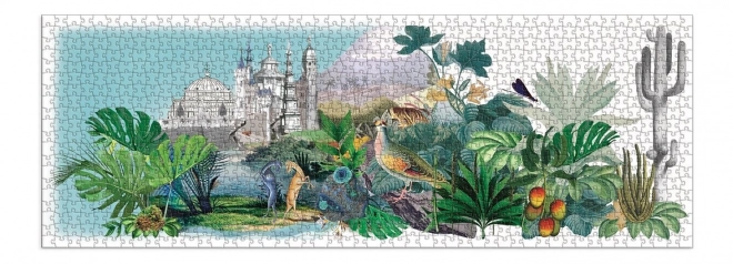 Oboustranné panoráma puzzle Christian Lacroix 1000 darabos