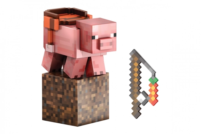 Minecraft gyémánt szintű gyűjtői figura – Malac