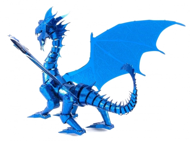 Metal Earth 3D puzzle Kék Sárkány
