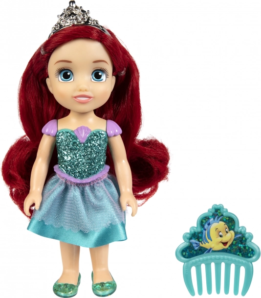 Disney Princess baba fésűvel, 15 cm