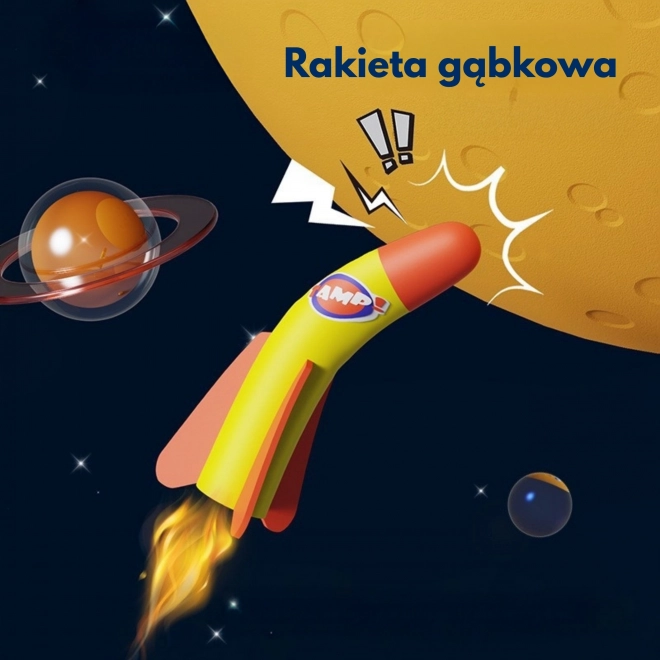 Woopie Duális Hab Rakéta Kilövő, 6 db