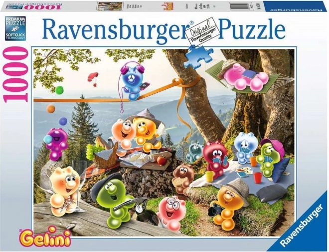 Ravensburger Gelini Piknik Puzzle 1000 darabos