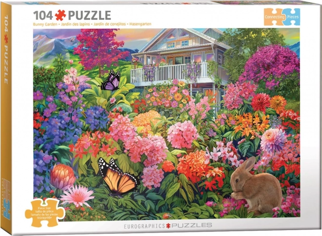 Puzzle Nyúlkert 104 darab