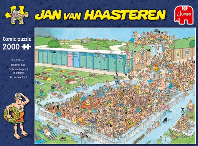 Jumbo Jan Van Haasteren medencés kirakó 2000 darabos