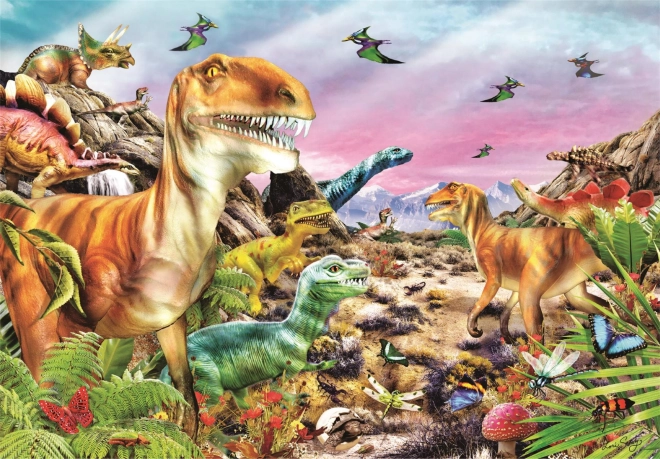 Lebilincselő dinoszaurusz-világ