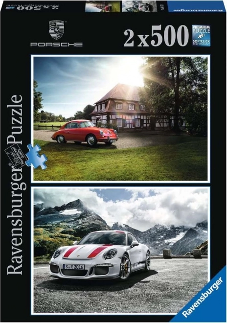 Ravensburger Porsche Puzzle - 356 A és 911