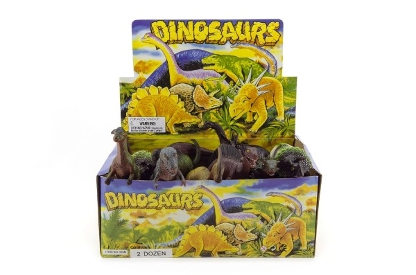 Dinoszaurusz műanyag 20cm többféle fajtájú
