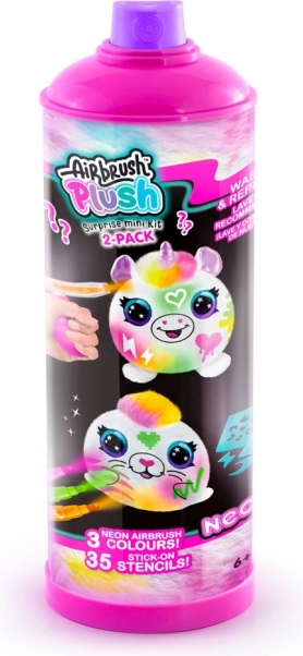 Airbrush kreatív szett Neon Mini meglepetés 2 csomag